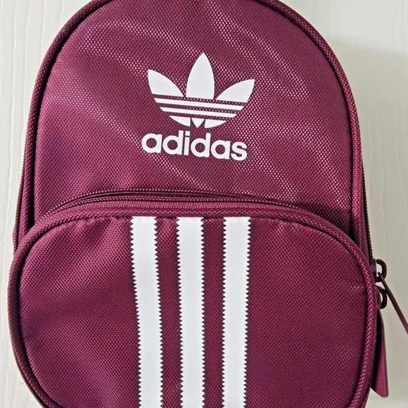 Adidas Mini Maroon Backpack - Picture 4 of 15